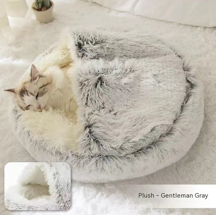 TopTrendyProduct Dog And Cat Round Plush Warm Bed House ZAG Pet Supplies