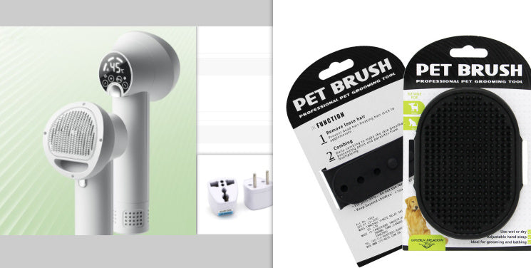 TopTrendyProduct Smart Pet Hair Dryer Hairdressing Blow & Comb Silent ZAG Pet Supplies