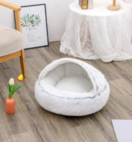 TopTrendyProduct Dog And Cat Round Plush Warm Bed House ZAG Pet Supplies