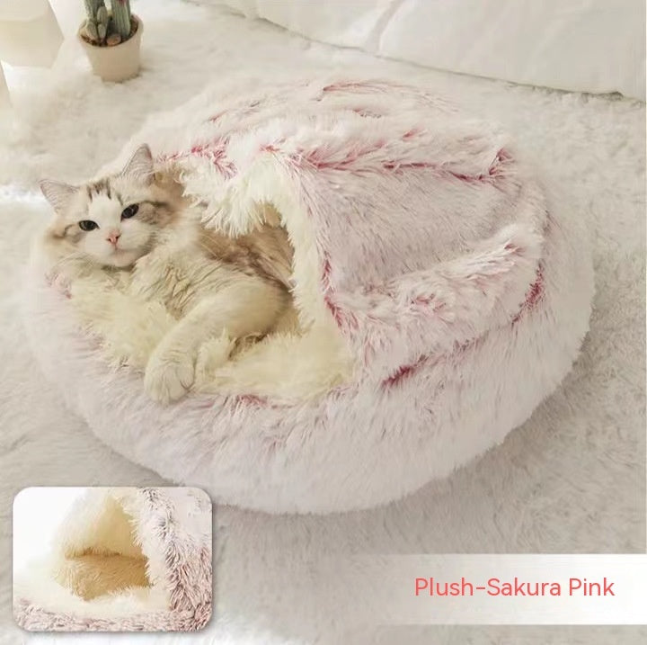 TopTrendyProduct Dog And Cat Round Plush Warm Bed House ZAG Pet Supplies