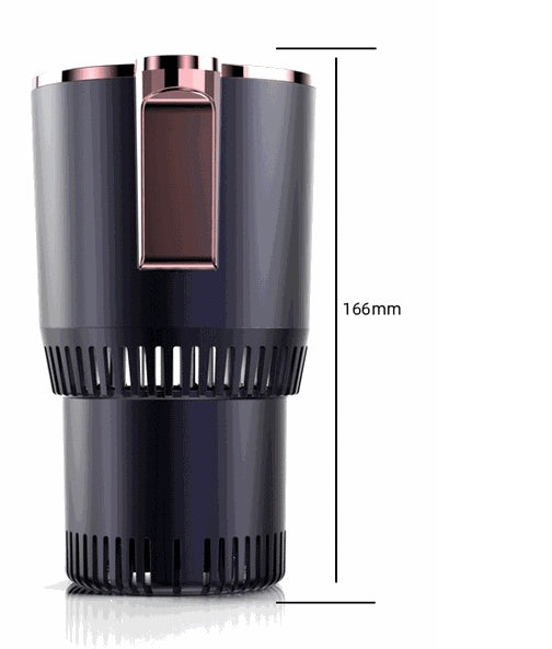 2 In1 Car Heating Cooling Cup Holder 12V Digital Temperature Display - - #tag1#