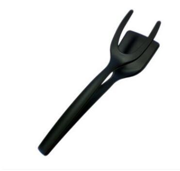 2 In 1 Grip And Flip Spatula Tongs Overturned Kitchen Accessories - - #tag1#
