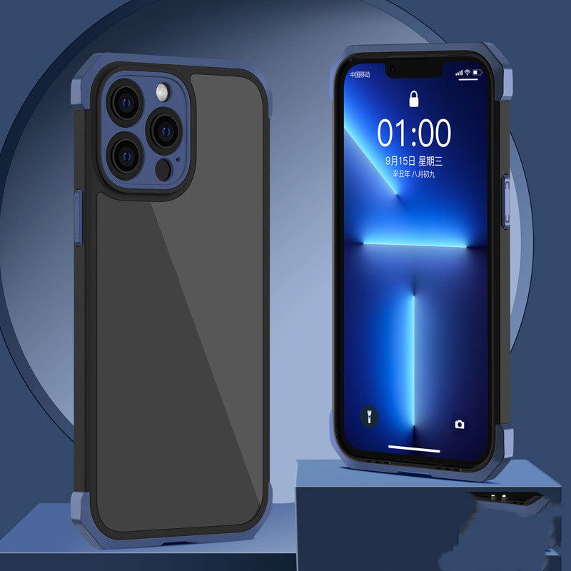 3-in-1 Dust-Proof Hard Phone Case - - #tag1#