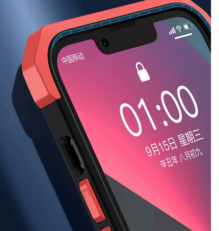 3-in-1 Dust-Proof Hard Phone Case - - #tag1#