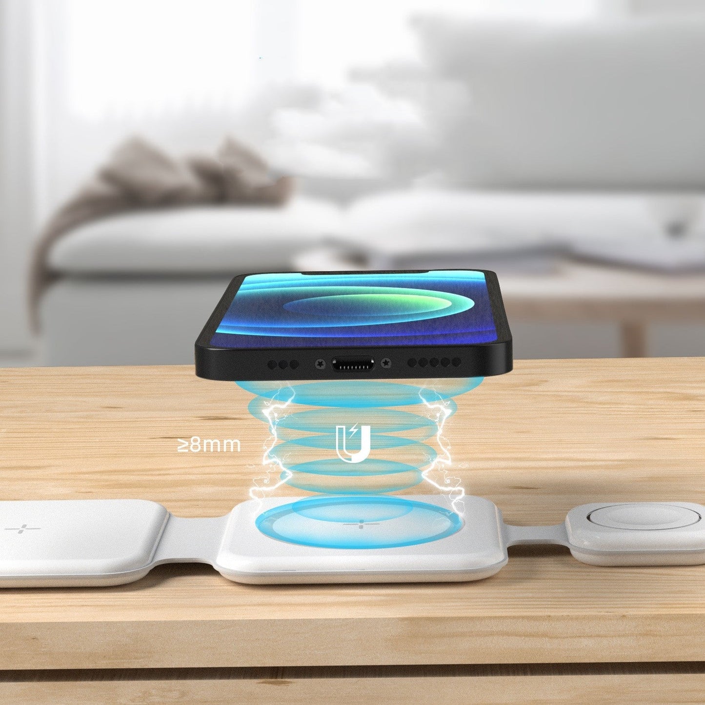 3-in-1 Magnetic Wireless Charging Station - - #tag1#