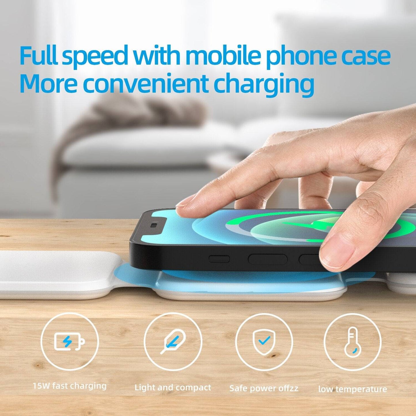 3-in-1 Magnetic Wireless Charging Station - - #tag1#