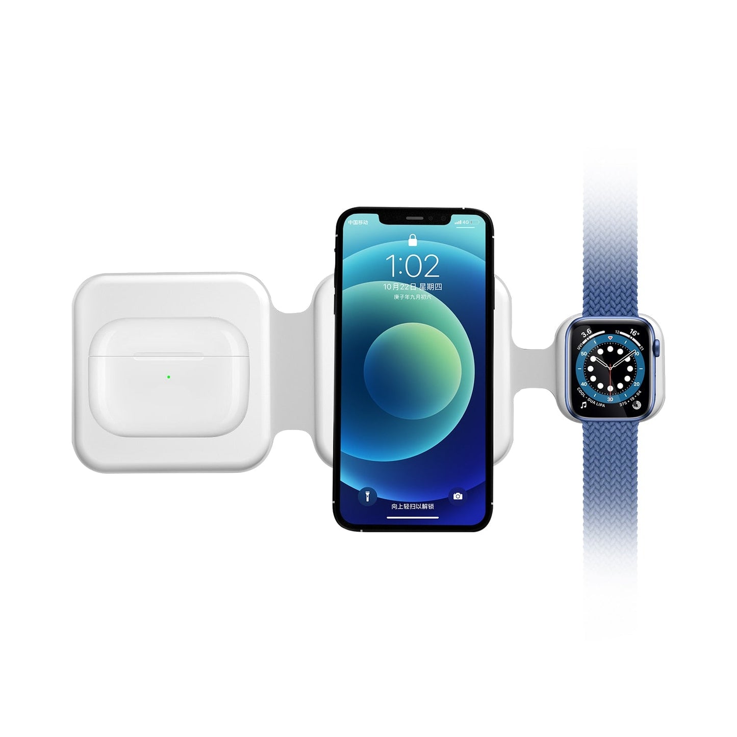3-in-1 Magnetic Wireless Charging Station - - #tag1#