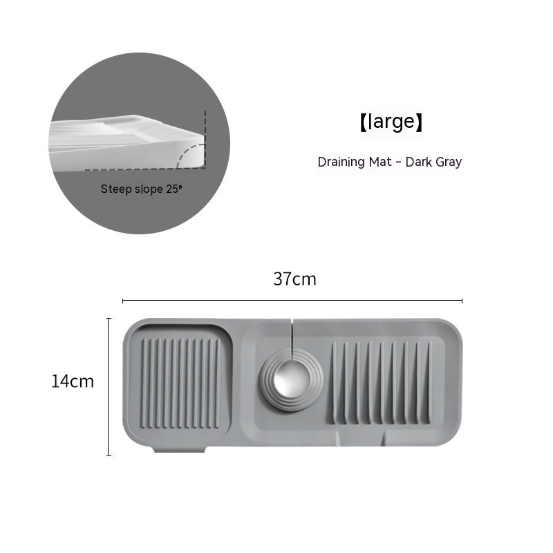 TopTrendyProduct Waterproof Anti-splash Silicone Pad Kitchen Bathroom Gadgets ZAG home