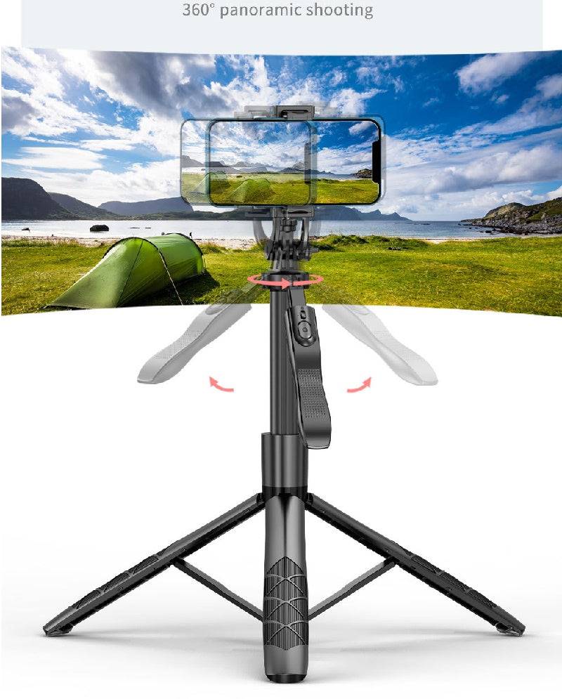 360° AI Face Tracking Phone Holder with Hand Gesture Recognition and Tripod - - #tag1#