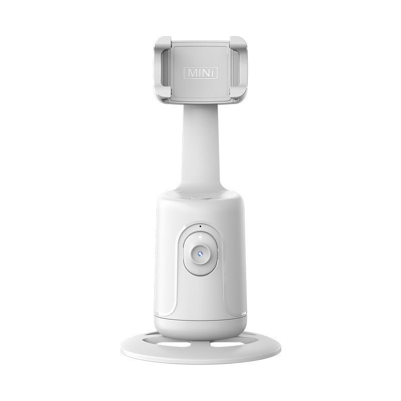 360° AI Face Tracking Phone Holder with Hand Gesture Recognition and Tripod - - #tag1#