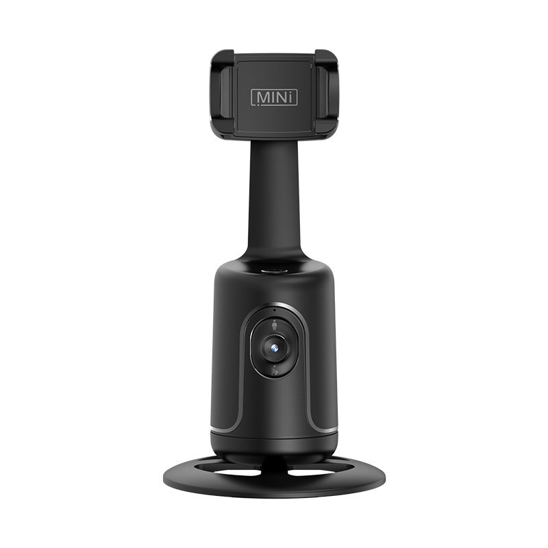 360° AI Face Tracking Phone Holder with Hand Gesture Recognition and Tripod - - #tag1#