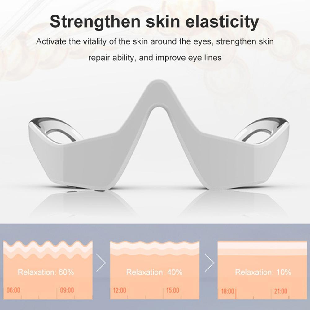 3D Eye Massager Beauty Tool Reduce Wrinkles And Dark Circle Remove Eye Bags - - #tag1#