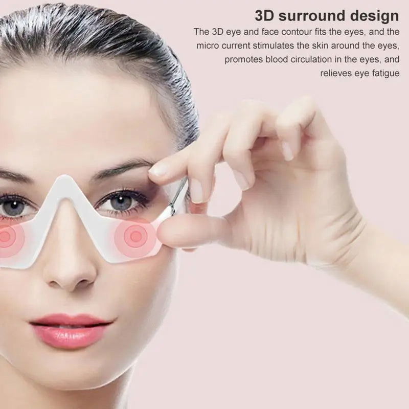 3D Eye Massager Beauty Tool Reduce Wrinkles And Dark Circle Remove Eye Bags - - #tag1#