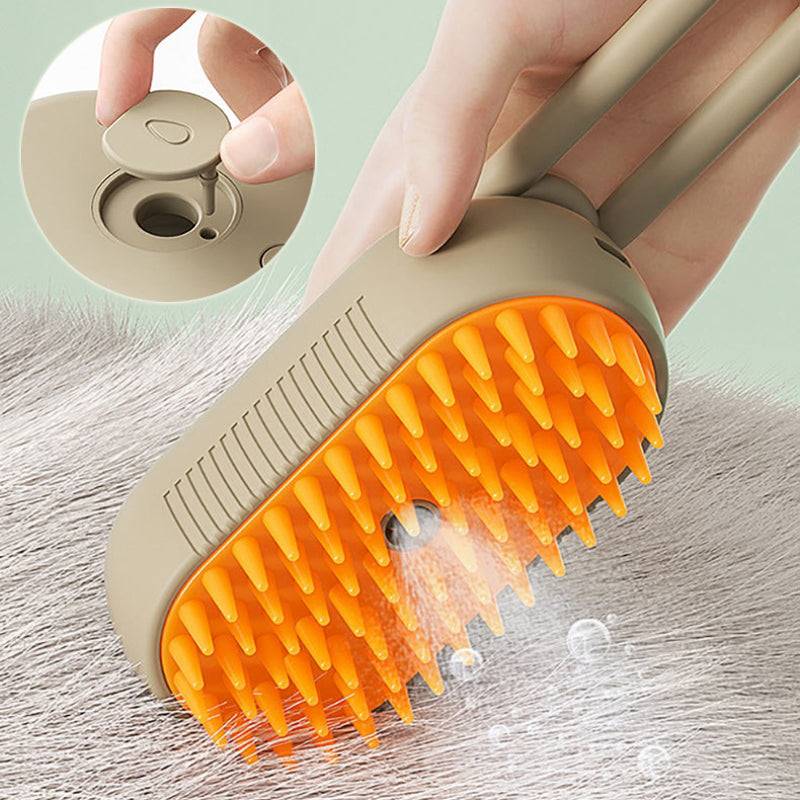 3 In 1 Electric Spray Hair Brushes For Massage Pet Grooming - - #tag1#