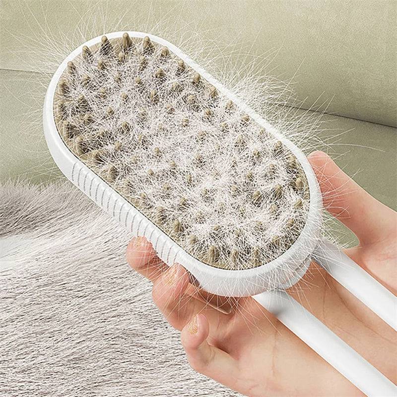 3 In 1 Electric Spray Hair Brushes For Massage Pet Grooming - - #tag1#