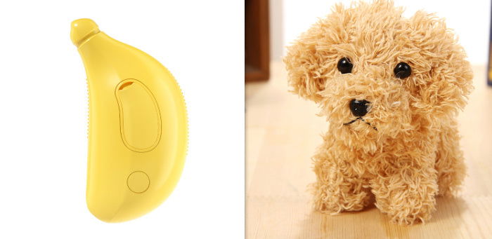 3 In 1 Pet Steam Brush Cat Dog Beauty Comb Hair Removal - - #tag1#
