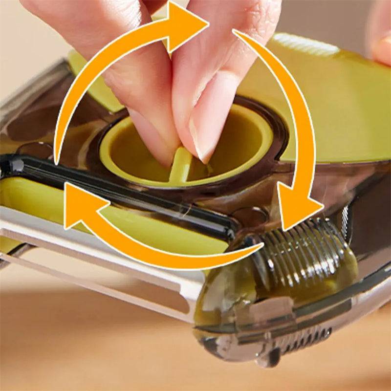 3 In 1 Stainless Steel Peeler Multifunctional Tool Kitchen - - #tag1#