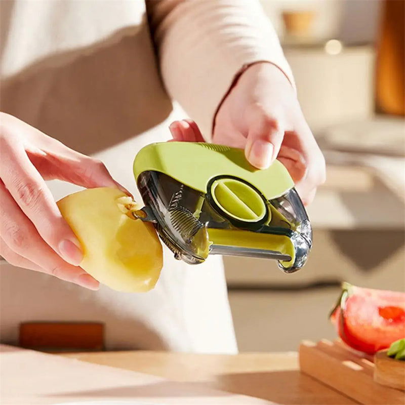 3 In 1 Stainless Steel Peeler Multifunctional Tool Kitchen - - #tag1#