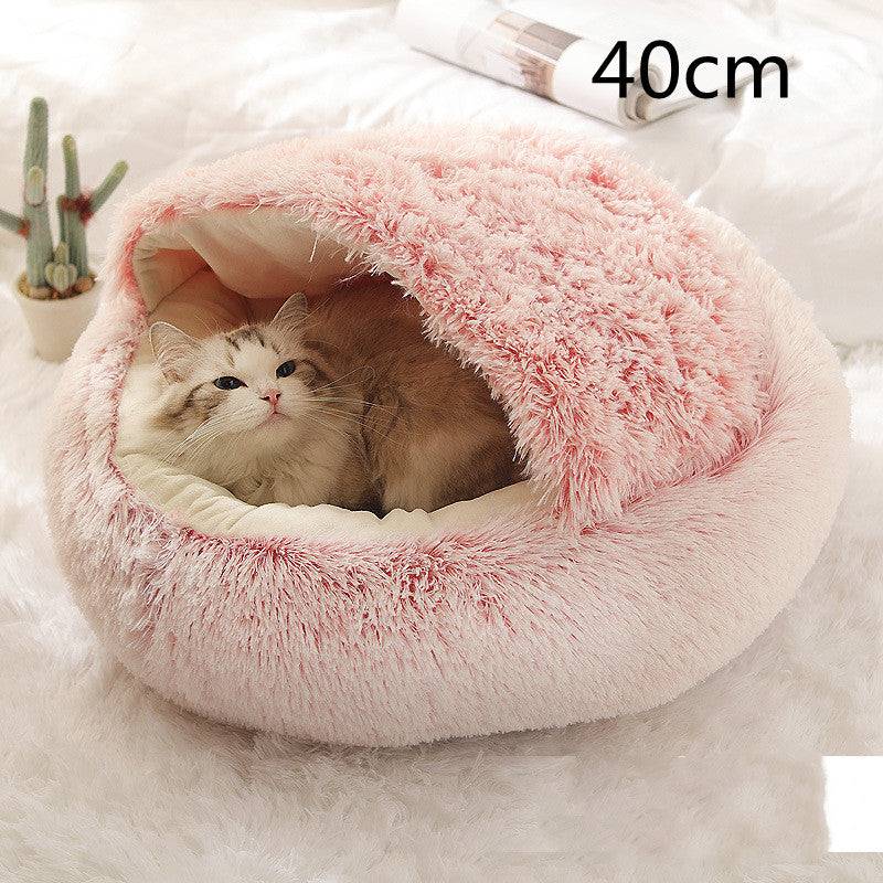 TopTrendyProduct Dog And Cat Round Plush Warm Bed House ZAG Pet Supplies