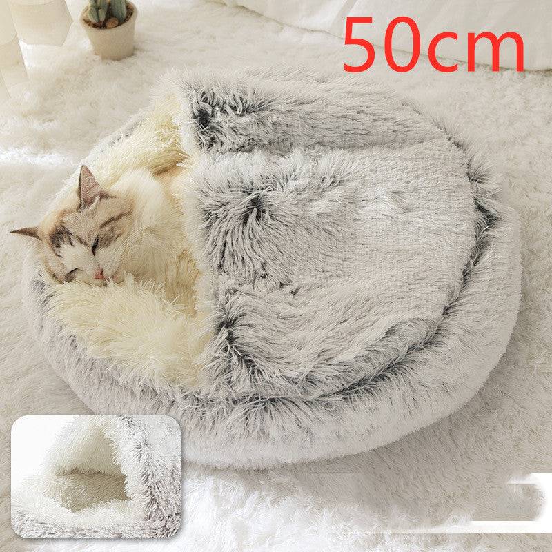 TopTrendyProduct Dog And Cat Round Plush Warm Bed House ZAG Pet Supplies