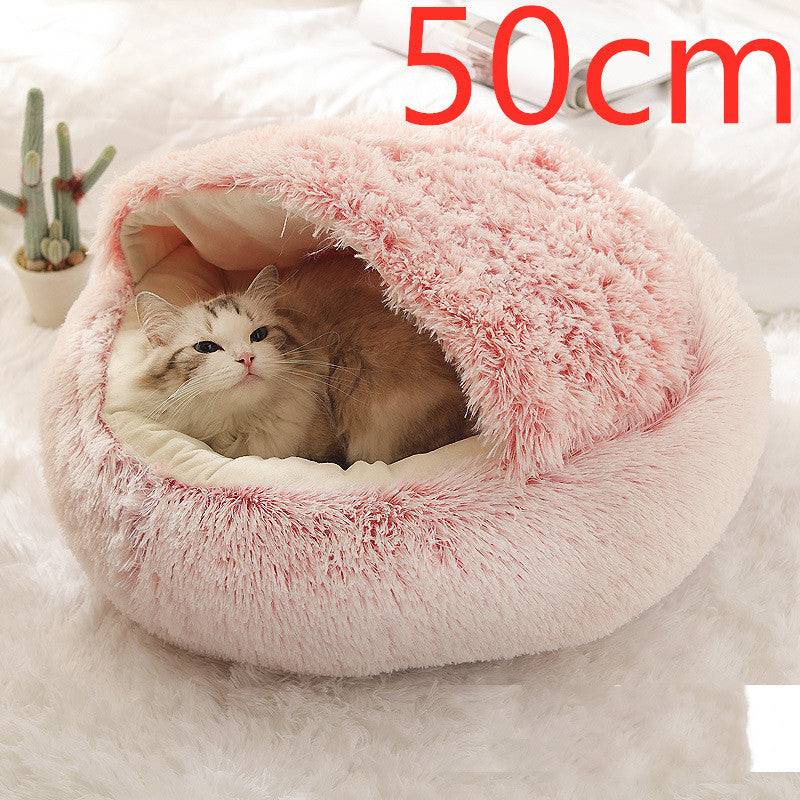 TopTrendyProduct Dog And Cat Round Plush Warm Bed House ZAG Pet Supplies
