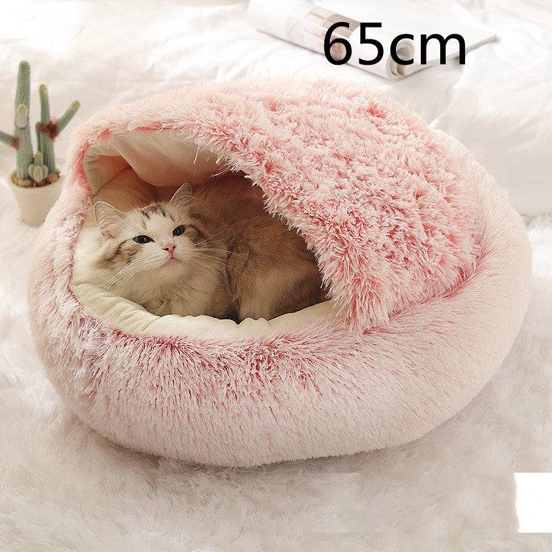 TopTrendyProduct Dog And Cat Round Plush Warm Bed House ZAG Pet Supplies