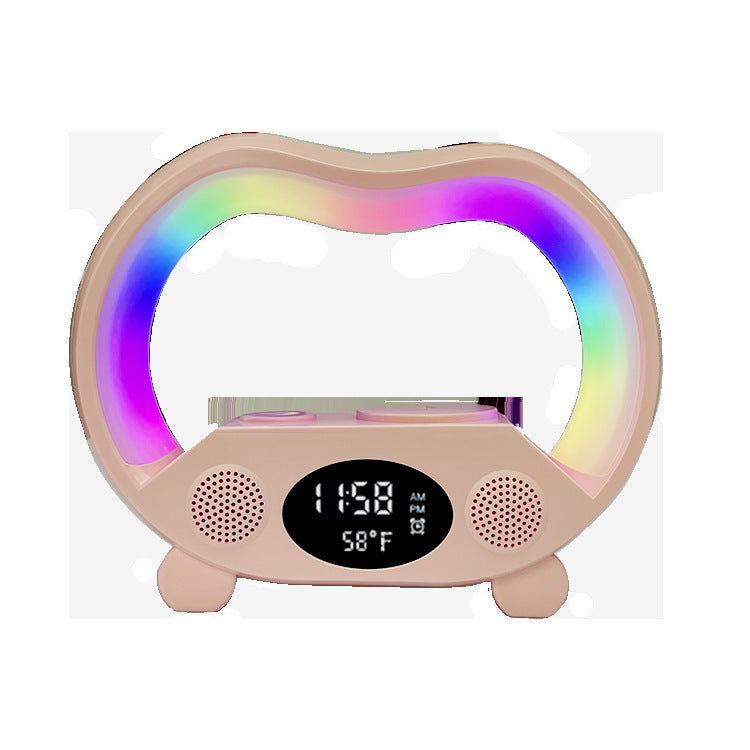 6 In 1 Smart Remote Control Bluetooth Ambience Intelligent LED Table Lamp - - #tag1#