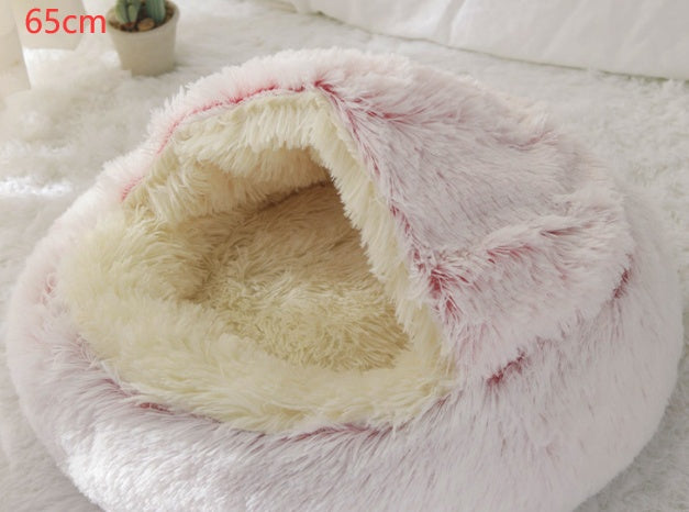 TopTrendyProduct Dog And Cat Round Plush Warm Bed House ZAG Pet Supplies