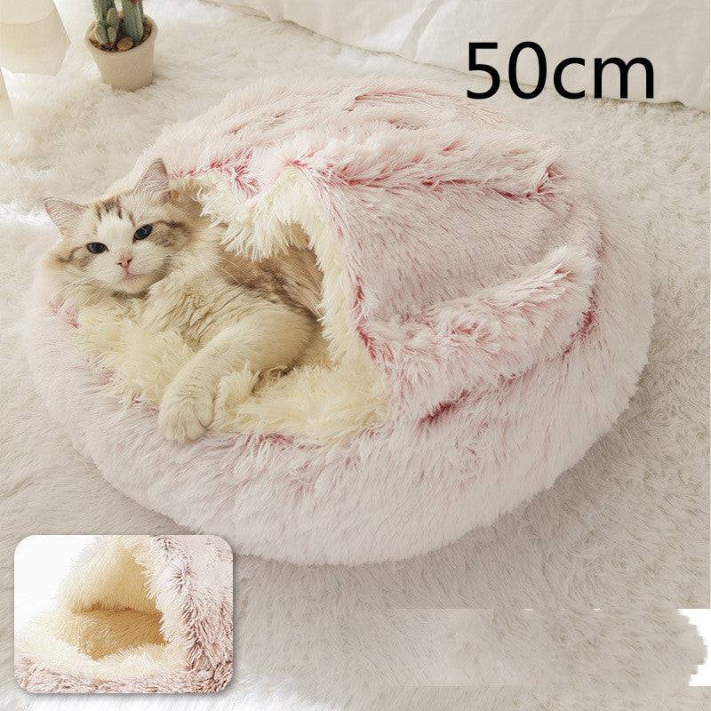 TopTrendyProduct Dog And Cat Round Plush Warm Bed House ZAG Pet Supplies