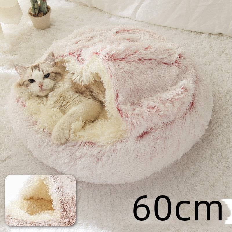 TopTrendyProduct Dog And Cat Round Plush Warm Bed House ZAG Pet Supplies