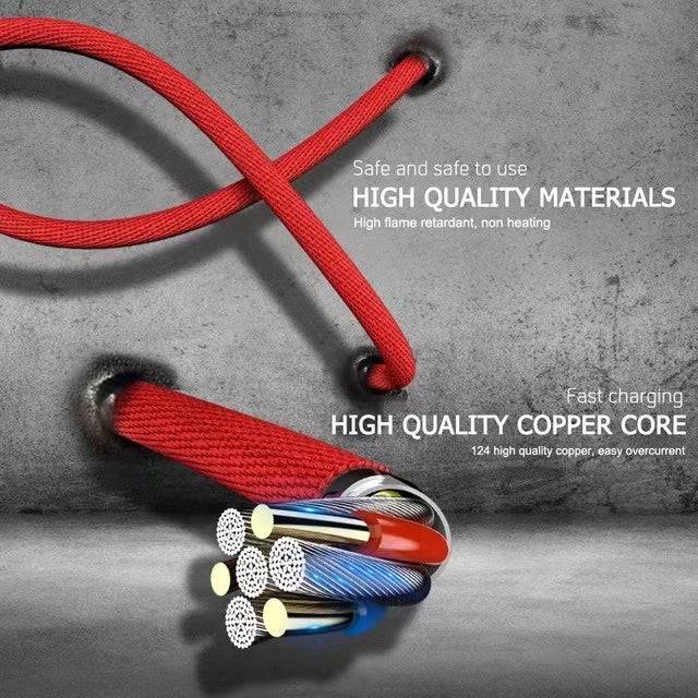 90 Degree Fast Charging USB Charger Cable - - #tag1#