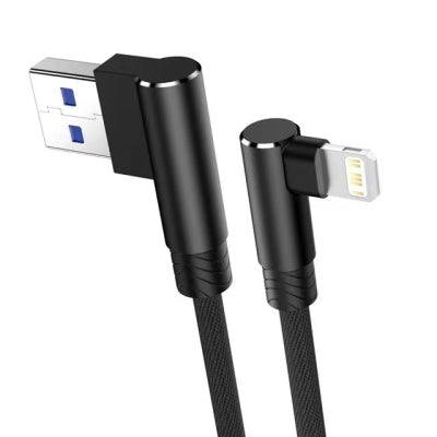 90 Degree Fast Charging USB Charger Cable - - #tag1#