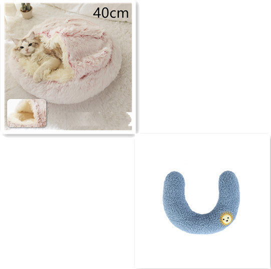 TopTrendyProduct Dog And Cat Round Plush Warm Bed House ZAG Pet Supplies