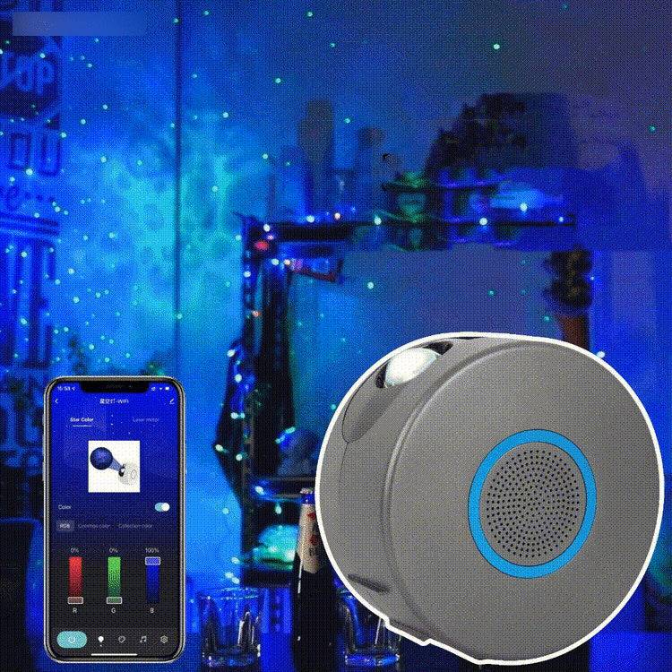 App Voice-activated Music Rhythm Star Projection Lamp - - #tag1#
