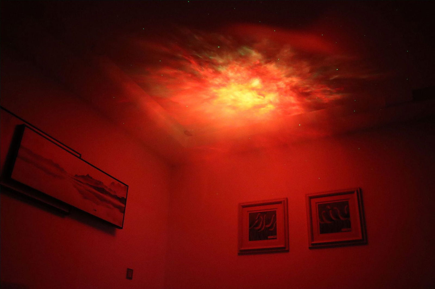 App Voice-activated Music Rhythm Star Projection Lamp - - #tag1#