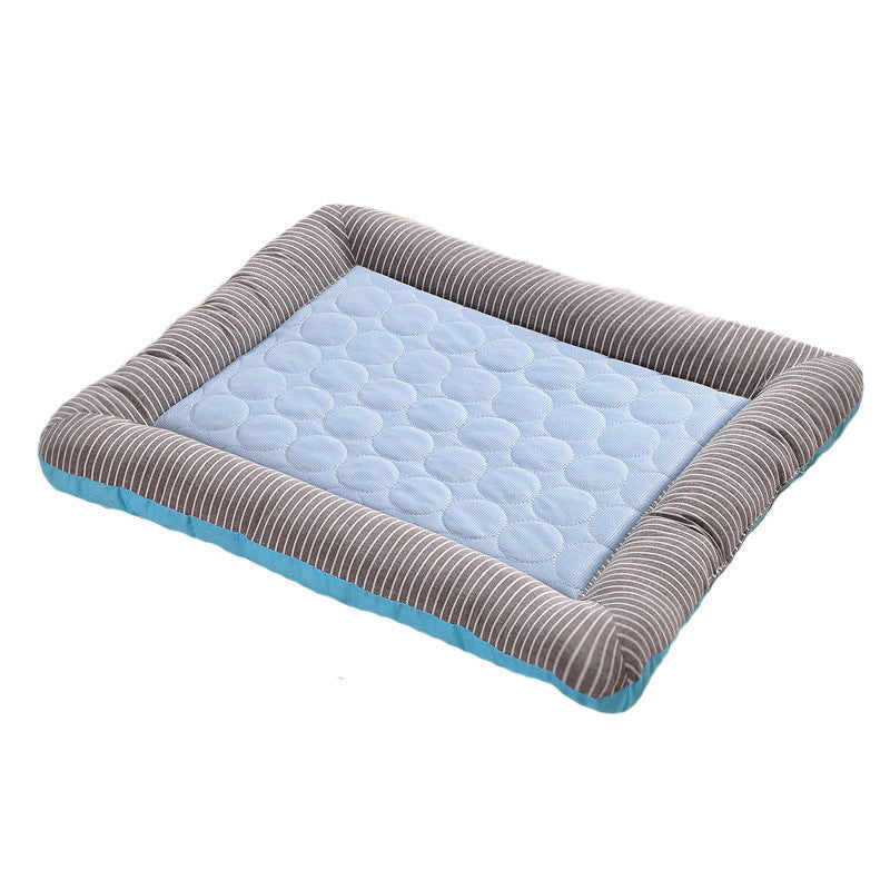 Breathable Cooling Pad Bed For Dogs Cats Ice Silk Soft Material - - #tag1#