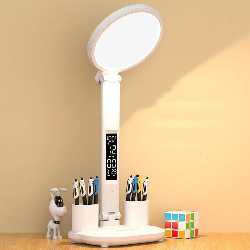 TopTrendyProduct Chargeable Desk Lamp LED Clock Plug-in LED Fan ZAG indoor lighting night lights