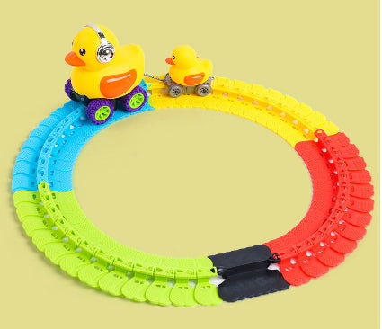 TopTrendyProduct Children's Roller Coaster Dinosaur Track Electric Plastic Toy TopTrendyProduct