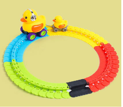 TopTrendyProduct Children's Roller Coaster Dinosaur Track Electric Plastic Toy TopTrendyProduct