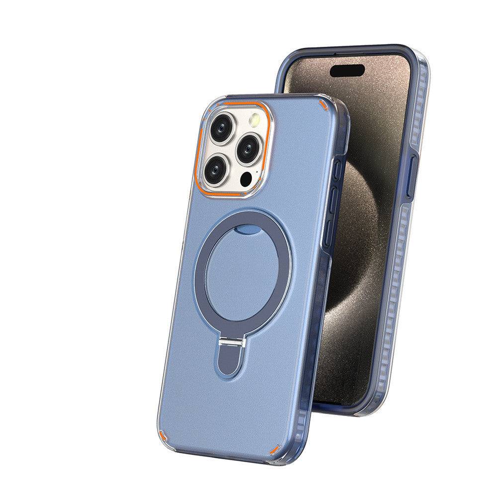 TopTrendyProduct Colorful Magnetic Bracket Phone Case With Holder Stand ZAG Cover Craze Mobile Phone Accessories
