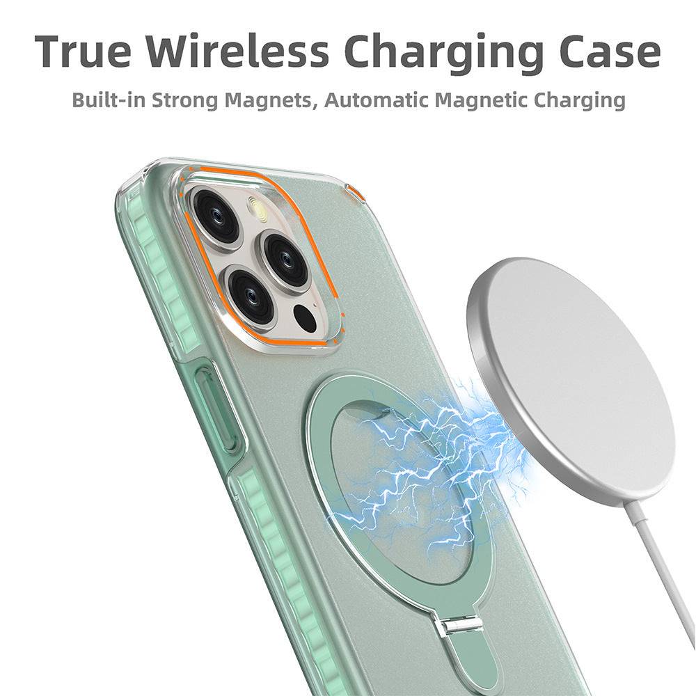 TopTrendyProduct Colorful Magnetic Bracket Phone Case With Holder Stand ZAG Cover Craze Mobile Phone Accessories