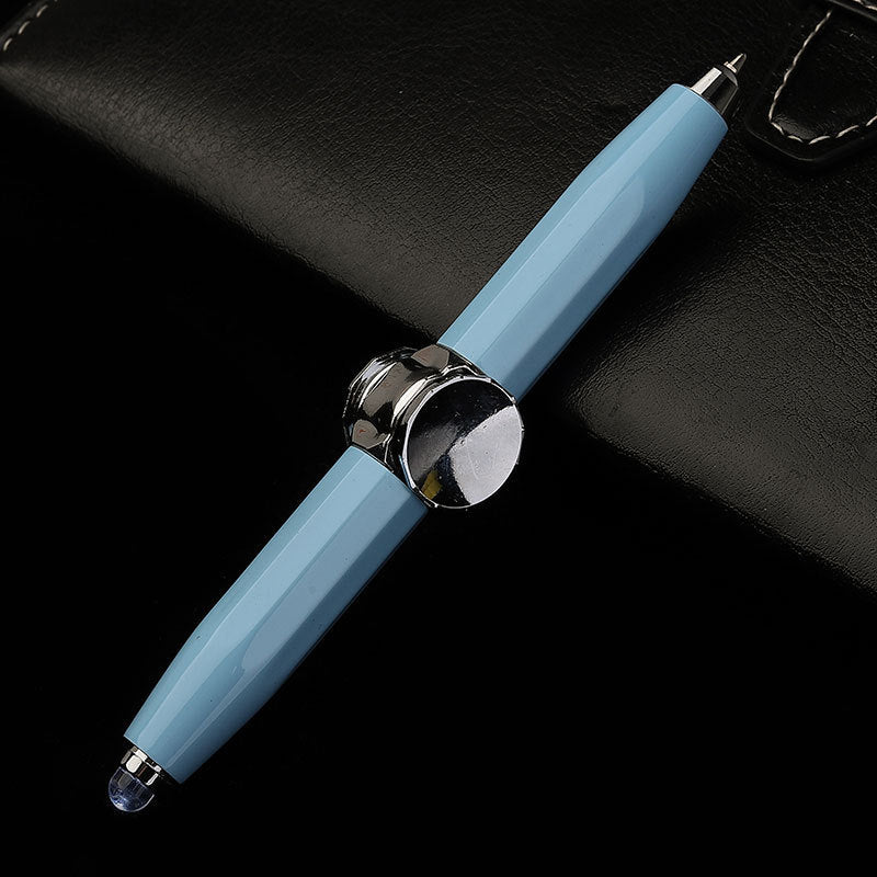TopTrendyProduct Creative Multi-Function LED Spinning Writing Pen ZAG High-tech