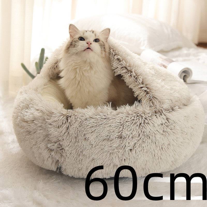 TopTrendyProduct Dog And Cat Round Plush Warm Bed House ZAG Pet Supplies