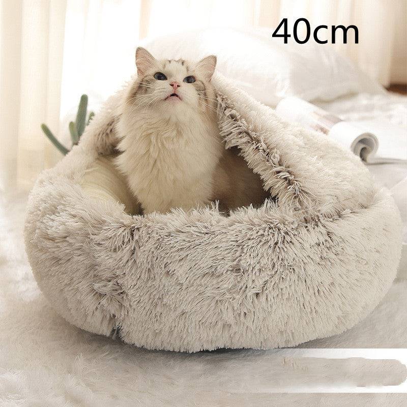 TopTrendyProduct Dog And Cat Round Plush Warm Bed House ZAG Pet Supplies
