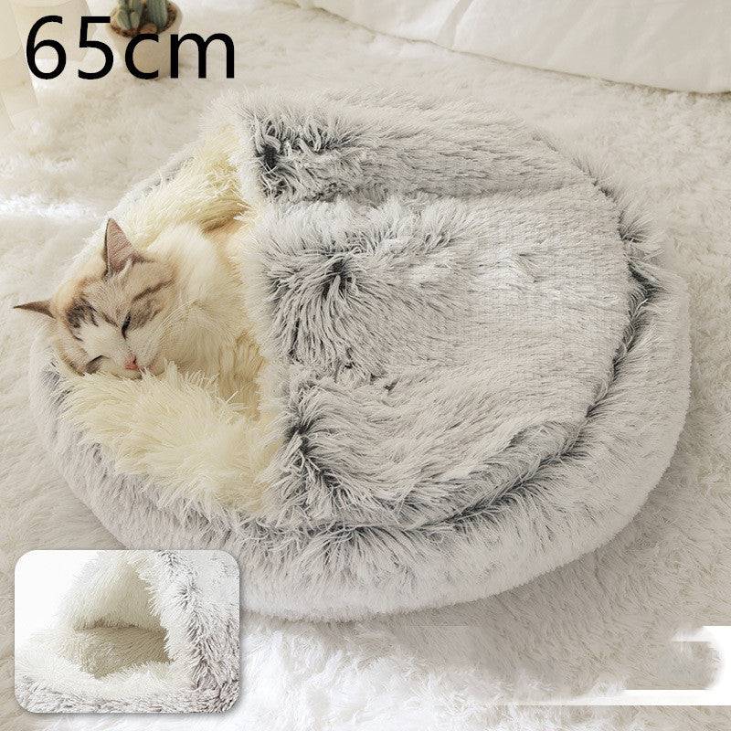 TopTrendyProduct Dog And Cat Round Plush Warm Bed House ZAG Pet Supplies