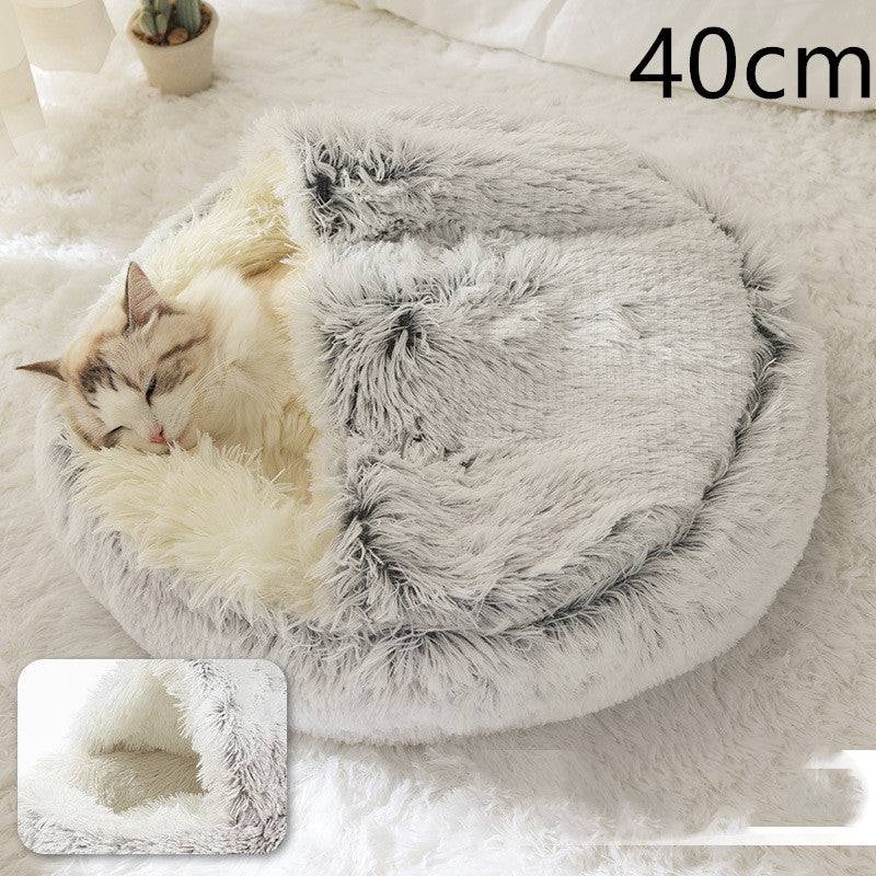 TopTrendyProduct Dog And Cat Round Plush Warm Bed House ZAG Pet Supplies