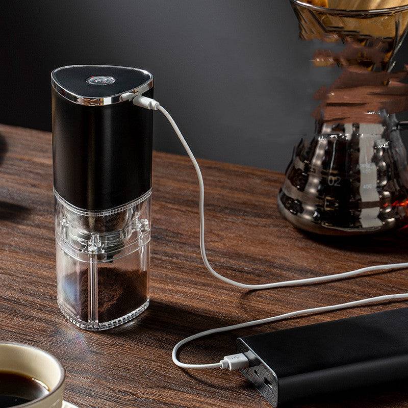 TopTrendyProduct Electric Coffee Bean Grinder Automatic Portable USB Rechargeable ZAG Kitchen