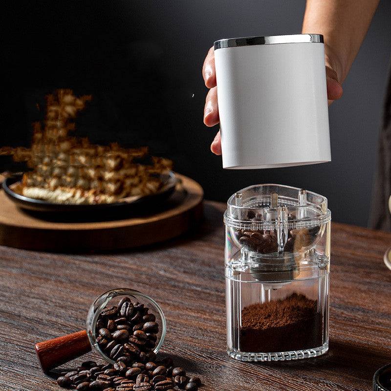 TopTrendyProduct Electric Coffee Bean Grinder Automatic Portable USB Rechargeable ZAG Kitchen
