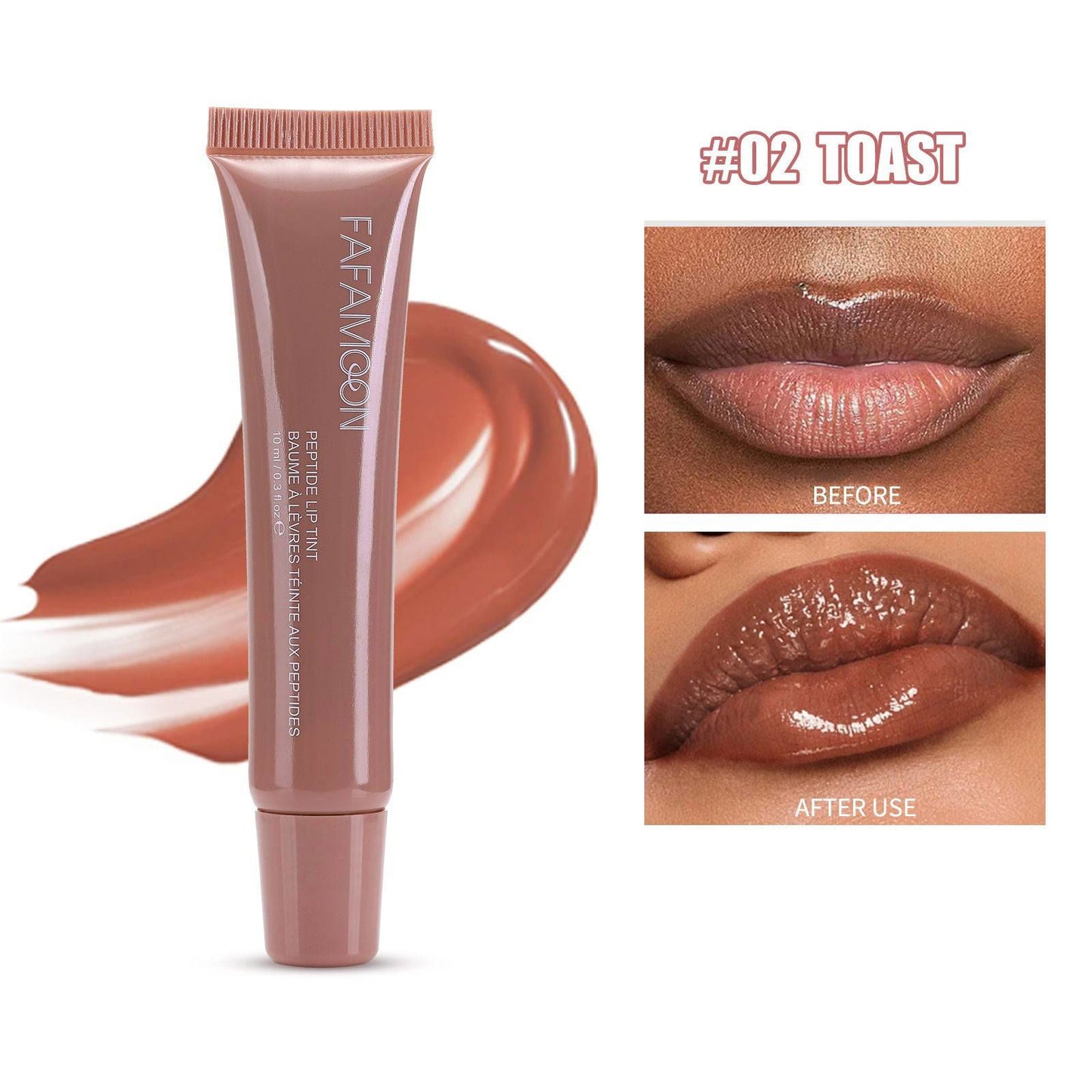 TopTrendyProduct Glossy Lip Glaze Waterproof Liquid Lipstick Doodle Lip Korean Makeup ZAG Health & Beauty