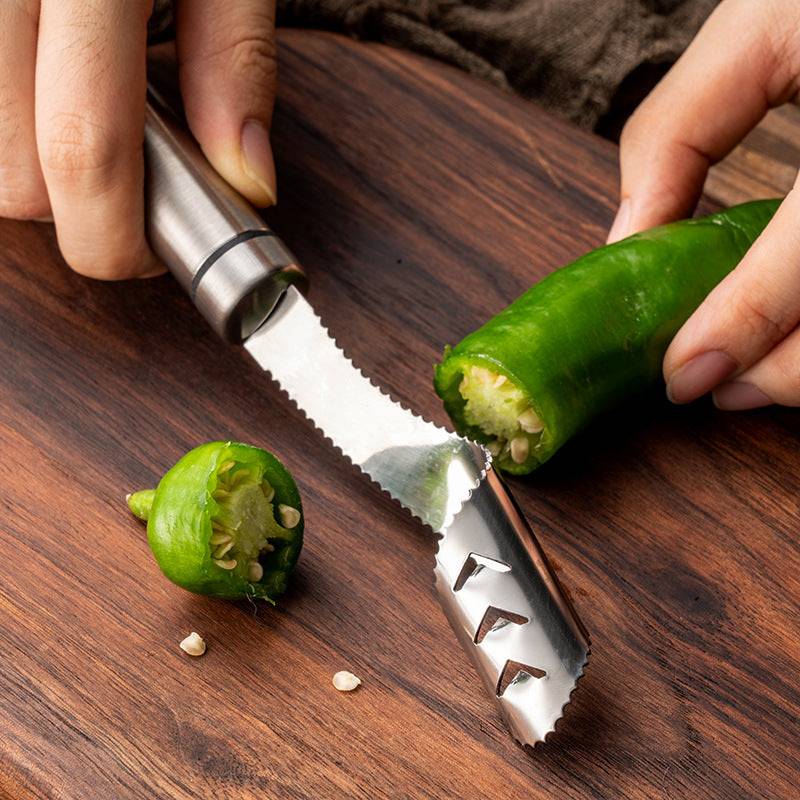 TopTrendyProduct Green Pepper Seed Core Remover Kitchen Tools ZAG Kitchen